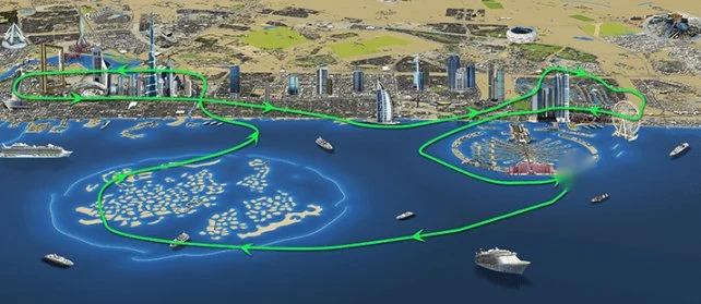 City Circuit uçuş rotası
